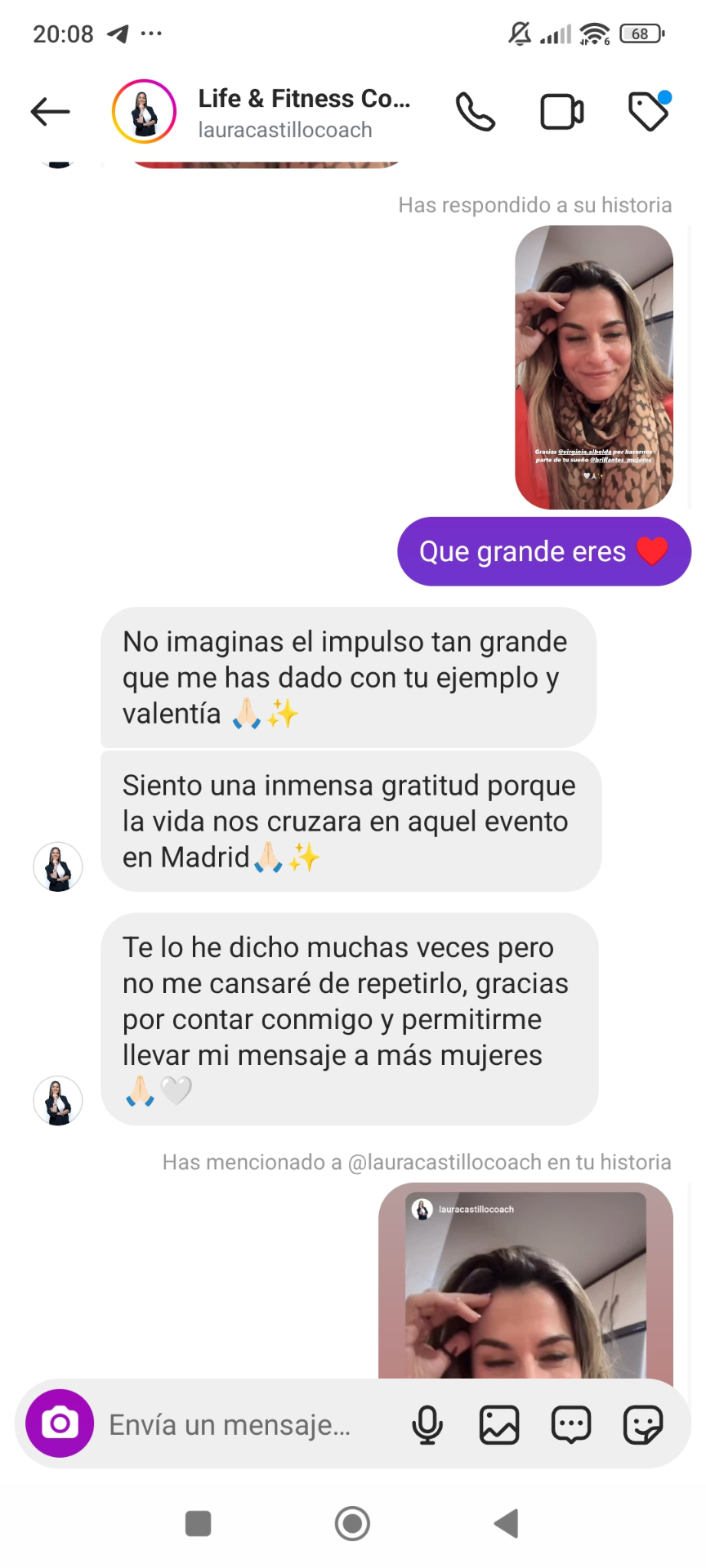 Testimonio de Laura Castillo Coach